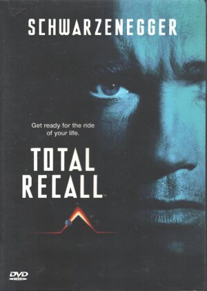 Total Recall con Arnold Schwarzenegger. DVD Edizione Stati Uniti NTSC Regione 1, Lingua Inglese.