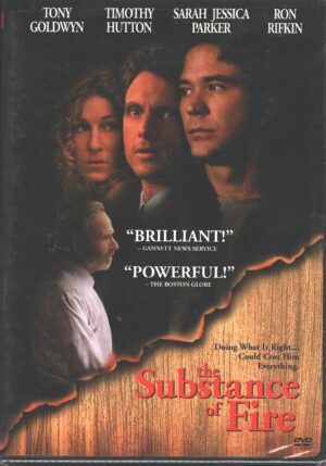Substance of Fire con Timothy Hutton. DVD Edizione Stati Uniti NTSC Regione 1, Lingua Inglese