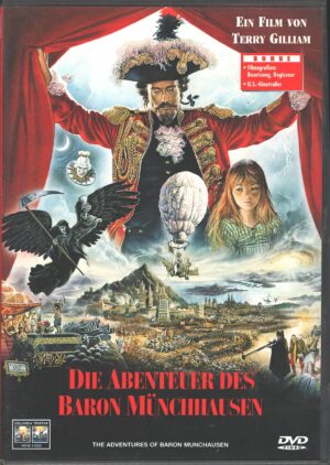 Die Abenteuer des Baron Münchhausen. DVD Edizione Germania PAL Regione 2