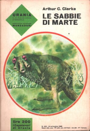 Le sabbie di Marte di Arthur C. Clarke - Urania n. 402 ed. Mondadori