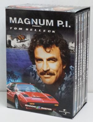 Magnum P.I. Prima Stagione 1 Completa. Episodi 1-18 con n. 6 DVD in Italiano. Versione da edicola