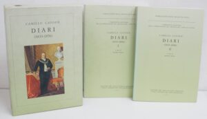 Diari (1833-1856) di Camillo Cavour - In Francese ed. Ministero Beni Culturali