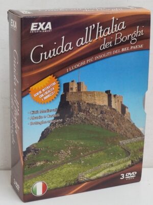 Guida all'Italia dei Borghi. Cofanetto con n. 3 DVD in Italiano con Cofanetto (Borghi da scoprire, Antichi mestieri, Abbazie e Castelli)