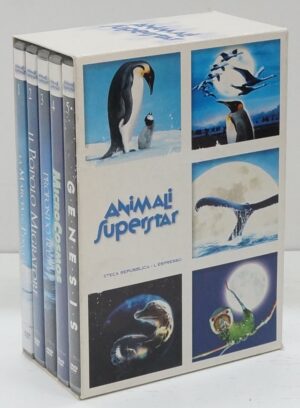 Animali Superstar - Raccolta Completa (5 DVD) con Cofanetto - Versione da edicola - DVD in Italiano