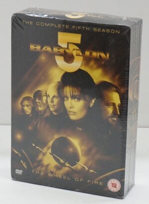 Babylon 5: The Complete Season 5. Stagione 5. Episodi 1-22 con n. 6 DVD Edizione Regno Unito, Lingua Inglese