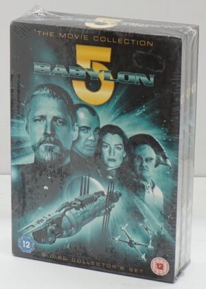 Babylon 5: Movie Collection. Cofanetto con n. 3 DVD Edizione Regno Unito, Lingua Inglese