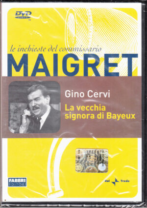 La Vecchia Signora di Bayeux - DVD Le Inchieste del Commissario Maigret (Gino Cervi) - Versione da edicola - DVD in Italiano