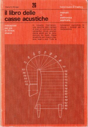 Il libro delle casse acustiche di Klinger, Hans H. ed. Franco Muzzio Editore