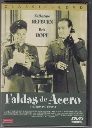 Faldas De Acero. The Iron Petticoat. Katharine Hepburn DVD (Edizione Spagna, Lingua Spagnolo, Inglese)