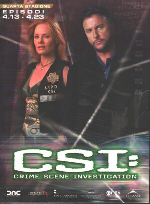 CSI - Crime Scene Investigation - Stagione 4 (Episodi 13-23) (3 DVD) con Cofanetto - DVD in Italiano