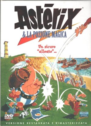 Asterix e la pozione magica. Versione Restaurata e Rimasterizzata. DVD in Italiano. Custom Case Box