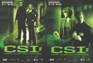 CSI Crime Scene Investigation - Stagione 2 Completa DVD Parte Prima e Seconda (6 DVD) (Episodi 1-23) con Cofanetto - DVD in Italiano