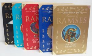 Il Romanzo di Ramses di Christian Jacq - Saga Completa (5 volumi)  ed. Mondadori
