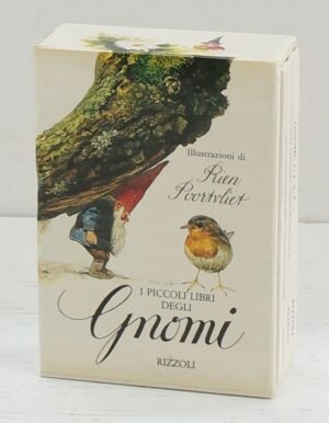 I piccoli libri degli Gnomi. Illustrazioni di Rien Poortvliet n. 3 volumi. 1° ed. 1981 Rizzoli