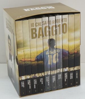 Io che sarò Roberto Baggio. Raccolta Completa (10 DVD) con Cofanetto. Versione da edicola. DVD in Italiano