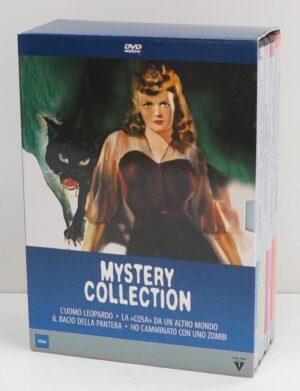 Mystery Collection. Cofanetto con n. 4 DVD in Italiano (L'uomo leopardo, La cosa, Il bacio della pantera, Ho camminato con uno zombi)