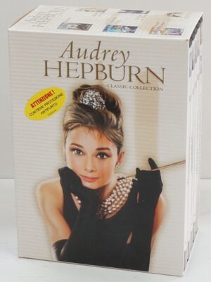 Audrey Hepburn Classic Collection. Cofanetto con n. 5 DVD in Italiano con Cofanetto