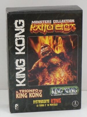 King Kong Monsters Collection.Cofanetto con n. 3 DVD in Italiano