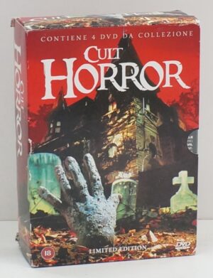 Cult Horror. Limited Edition. Cofanetto con n. 4 DVD in Italiano. Versione da edicola