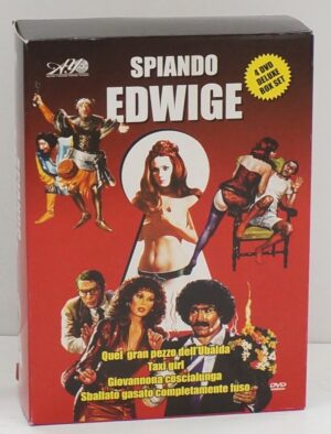 Spiando Edwige Fenech. Cofanetto con n. 4 DVD in Italiano