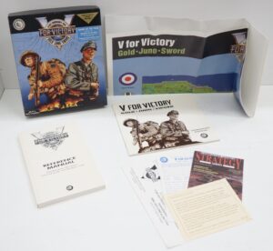 V for Victory D-Day Normandy 1944. SOLO BOX SENZA GIOCO. Versione Inglese. Big Box