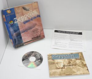 Zeppelin Giants of the Sky. Videogioco IBM PC in Inglese. Big Box