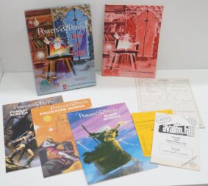 Powers & Perils. Book of Tables - In Inglese. Role Playing Game 1984. The Avalon Hill Game Company