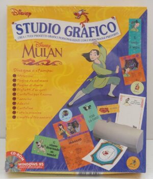 Mulan. Walt Disney Studio Grafico. Videogioco PC. Big Box