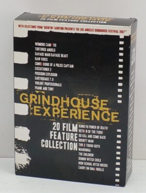 Grindhouse Experience. 20 film feature Collection. Box 1, vol. 1-3 con n. 5 DVD Edizione Stati Uniti NTSC Regione 1, Lingua Inglese