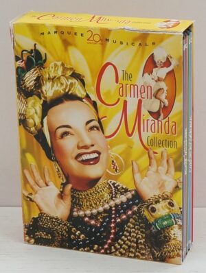 Carmen Miranda Collection. Cofanetto con n. 5 DVD Edizione Stati Uniti NTSC Regione 1, Lingua Inglese