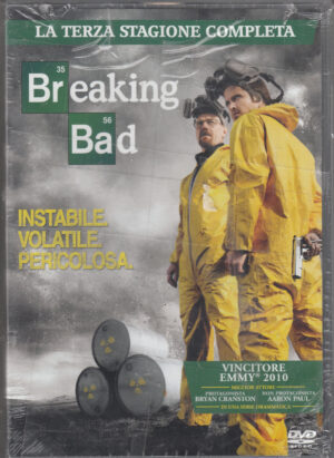 Breaking Bad. Terza Stagione 3 Completa. (Episodi 1-13) (Box 4 DVD). DVD in Italiano. Nuovo