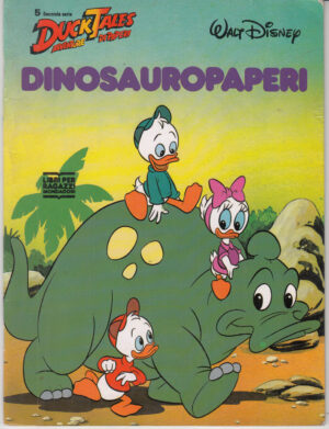 Dinosauropaperi di Walt Disney. Ducktales Avventure di Paperi n. 5 Seconda Serie 1° ed. Mondadori