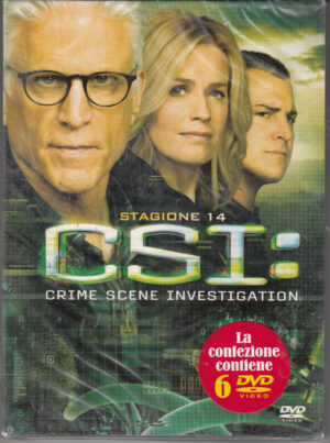 CSI – Crime Scene Investigation. Stagione 14 Completa. Episodi 1-22 con n. 6 DVD in Italiano