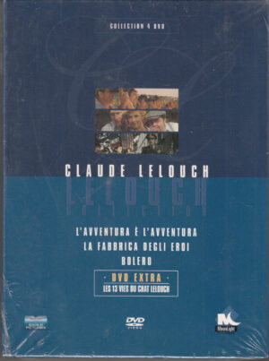 Lelouch Claude Collection. Cofanetto con n. 4 DVD in Italiano