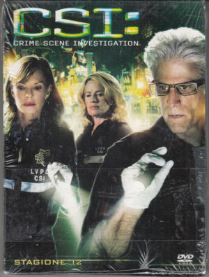 CSI – Crime Scene Investigation. Stagione 12 Completa. Episodi 1-22 con n. 6 DVD in Italiano