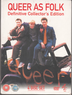 Queer As Folk. Definitive Collector's Edition. Series 1 e 2 con n. 4 DVD Edizione Regno Unito PAL Regione 2, Lingua Inglese