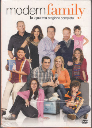 Modern Family. Quarta Stagione 4 Completa. Episodi 1-25 con n. 3 DVD in Italiano con Cofanetto