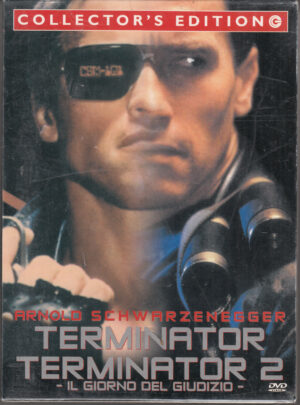 Terminator, Terminator 2. Collector's Edition con Arnold Schwarzenegger. Con n. 4 DVD in Italiano