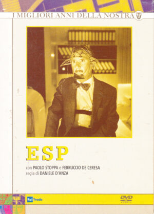 E.S.P. ESP (Paolo Stoppa) Miniserie TV Completa DVD RAI (Episodi 1-4) (2 DVD) I migliori anni della nostra TV DVD in Italiano