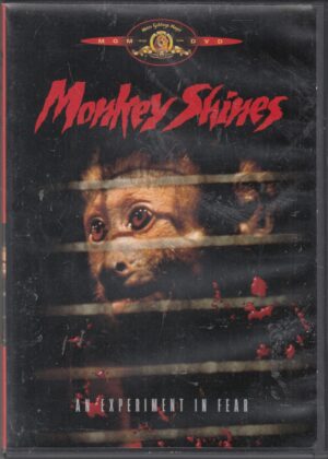 Monkey Shines un film di George A. Romero. DVD Edizione Stati Uniti NTSC Regione 1, Lingua Inglese