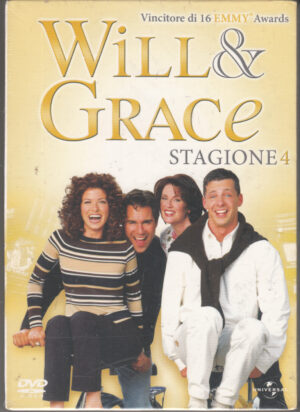 Will & Grace - Stagione 4 Completa (Episodi 1-27) (4 DVD) con Cofanetto - DVD in Italiano