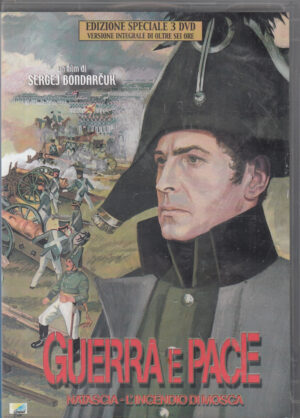 Guerra e Pace un film di Sergej Bondarcuk. Edizione Speciale con n. 3 DVD in Italiano