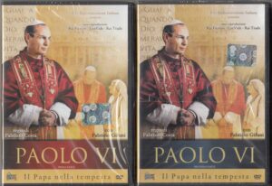 Paolo VI: Il Papa nella tempesta. Prima e Seconda Parte con Fabrizio Gifuni. DVD in Italiano. Versione da edicola