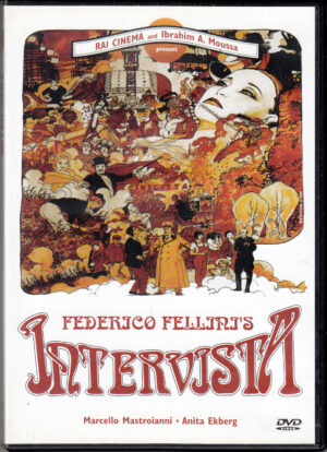 Federico Fellini's Intervista. DVD Edizione Regno Unito PAL Regione 0, Lingua audio Italiano