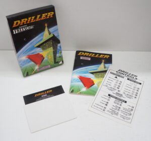 Driller featurin freescape. Videogioco IBM PC in Inglese. Big Box come da foto