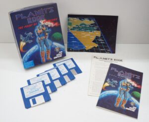 Planet's Edge. The point of no return. Videogioco IBM PC in Inglese. Big Box come da foto