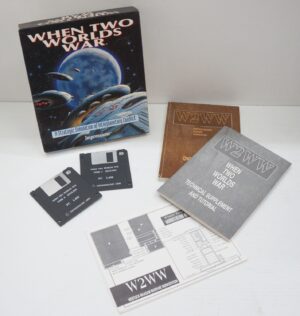 When two worlds war. Videogioco IBM PC in Inglese. Big Box come da foto