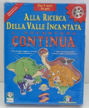 Alla Ricerca della Valle Incantata. L'Avventura Continua. Videogioco PC. Big Box