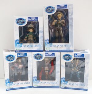 Star Ocean PVC Statue. Serie di 5 Personaggi. Action Figure cm 15 circa. Kotobukiya