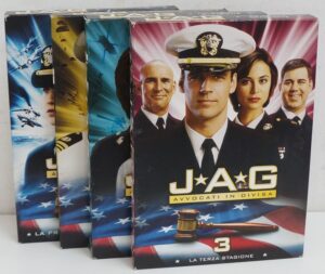 JAG Avvocati in divisa - Stagioni 1-4 Complete (22 DVD) con Cofanetti - DVD in Italiano